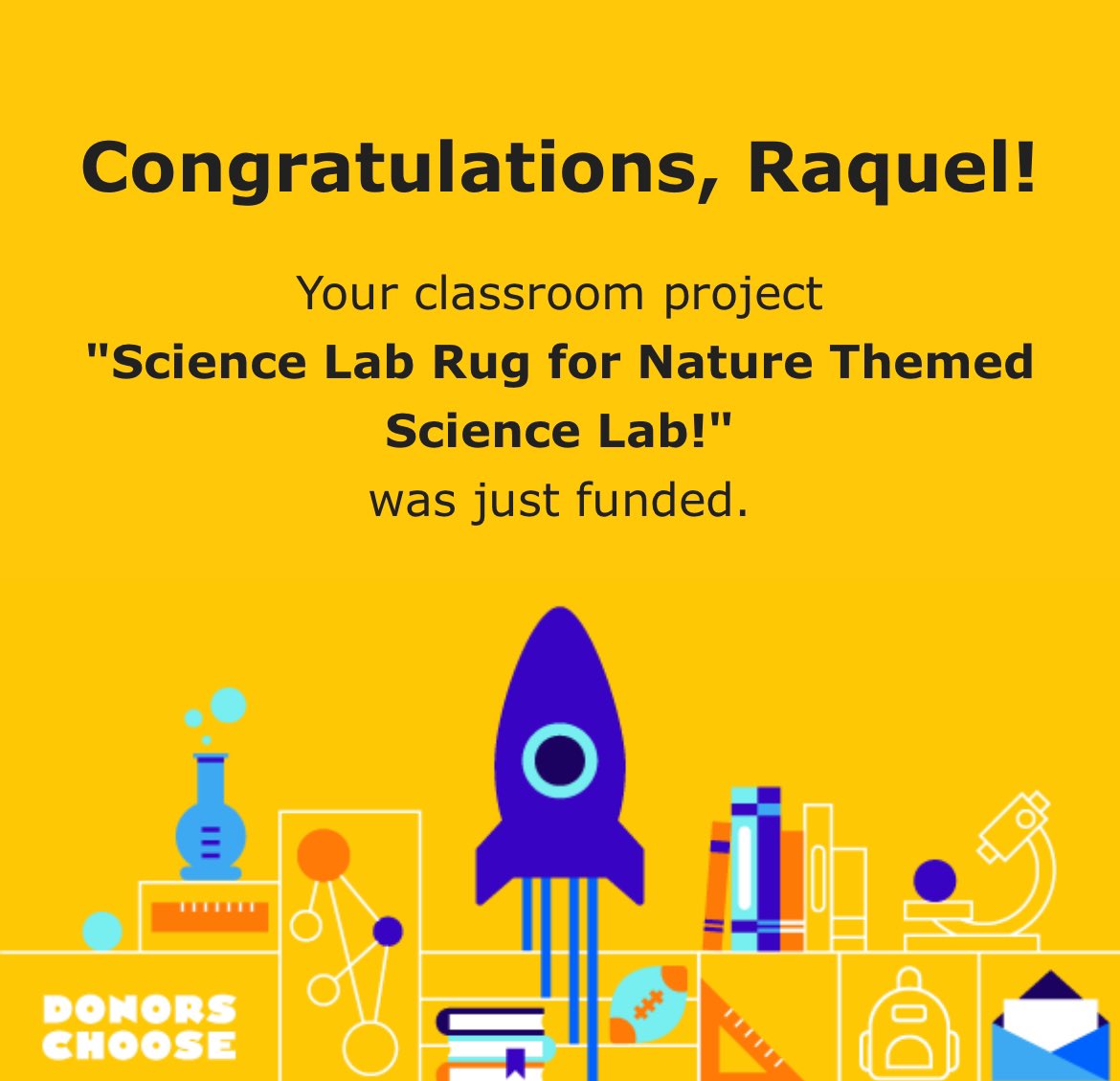Thanks @ReesStars and @AliefScience for your support! This rug will be a great addition to our Science Lab! 🧪🥼 @MireyaFromTX @KathyCherryAP