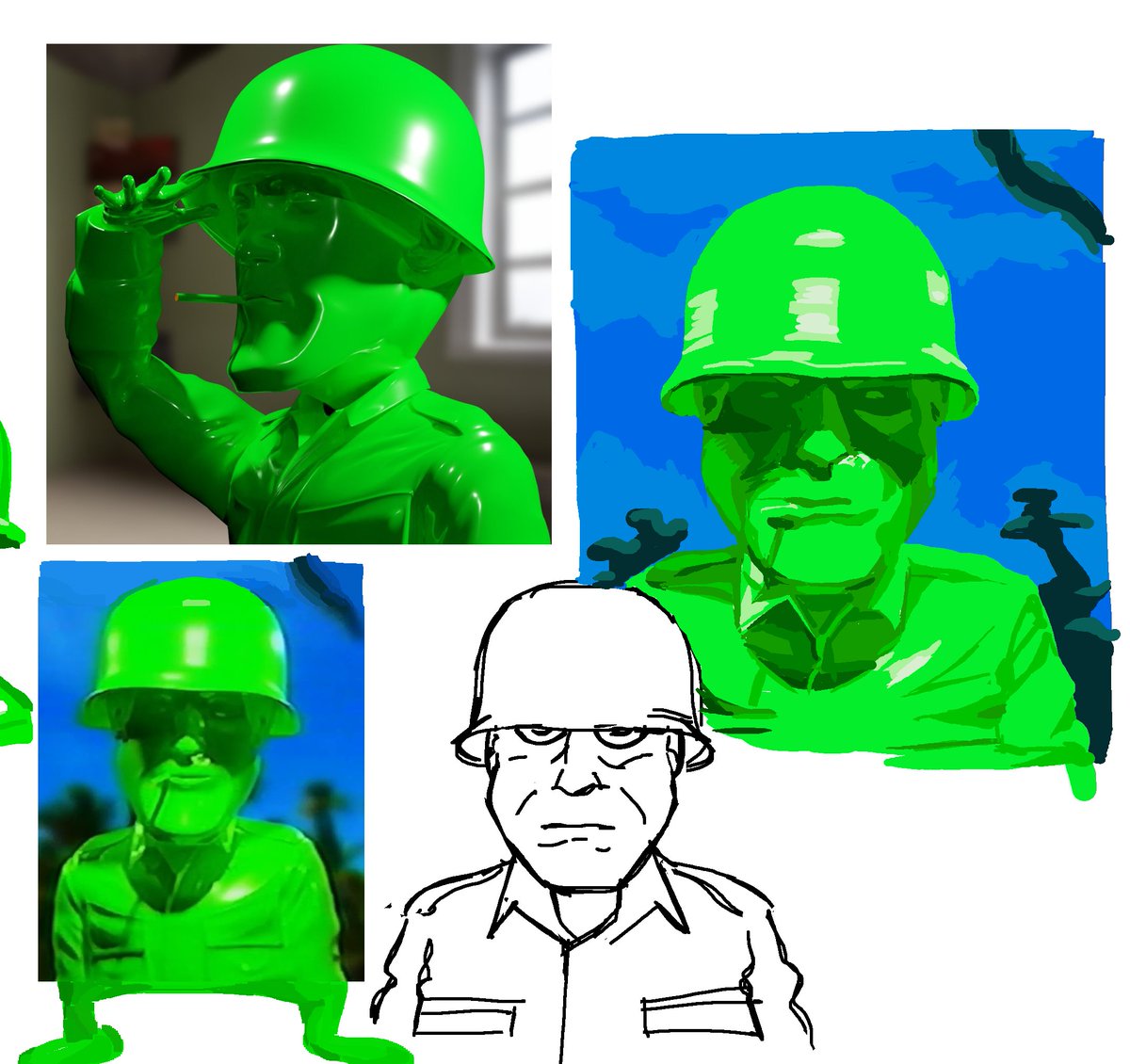 Imapigtoo's tweet image. Bad Boe Jamo Study on Drawpile
I LOVE MY #gameclam