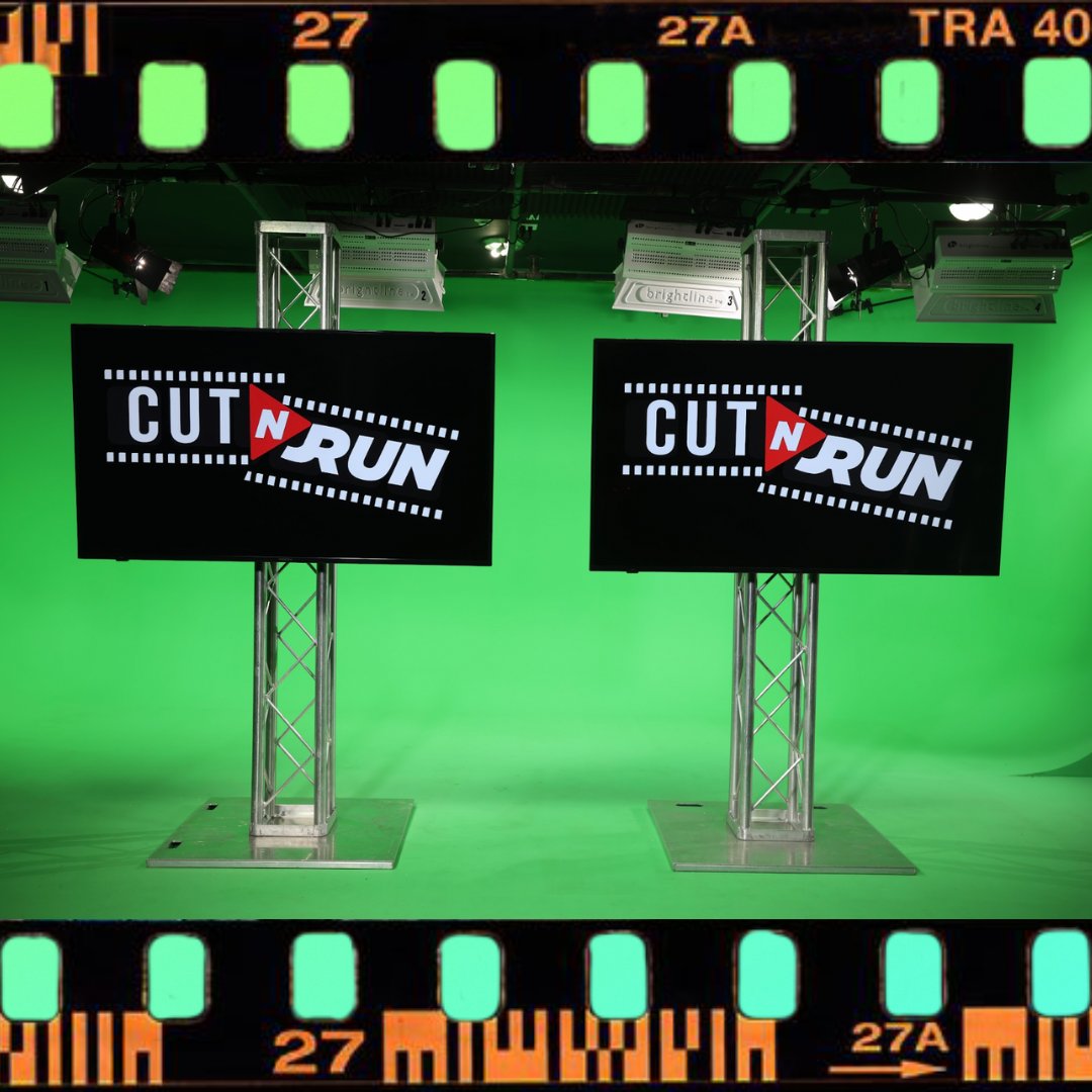 cutnrunstudios's tweet photo. Cut ‘N’ Run’s AV packages can now include 2 truss-mounted 70” monitors. Battery powered and wireless, allowing you to display live-streams, graphics, and pre-recorded visuals for up to five hours. Perfect options for outdoor events where running extension cords is not an option. https://t.co/NlQTr9AU2u