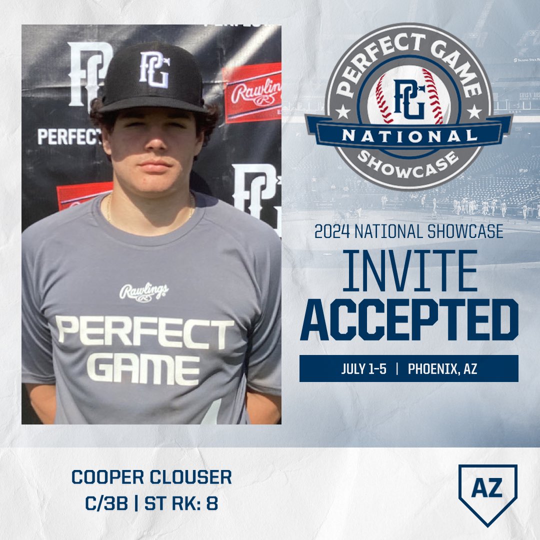 NATIONAL INVITE ACCEPTED @CooperClouser X #PGNational