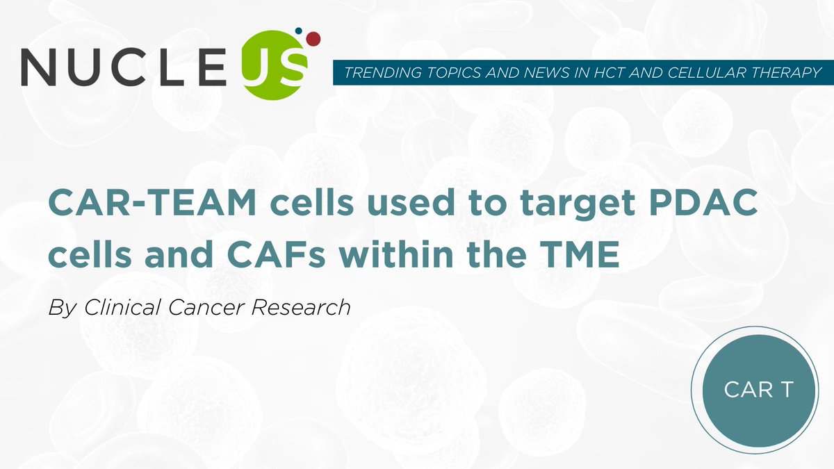 Mesothelin-directed #CARTcells have had only limited success in treating pancreatic ductal adenocarcinoma (PDAC), but researchers have uncovered a strategy to overcome thick stroma in PDAC that contributes to a challenging tumor microenvironment (TME). ow.ly/xbbr50RzWKm