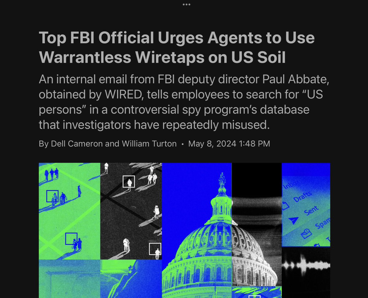 good thing no one ever wiretaps the left 😅 wired.com/story/fbi-sect…