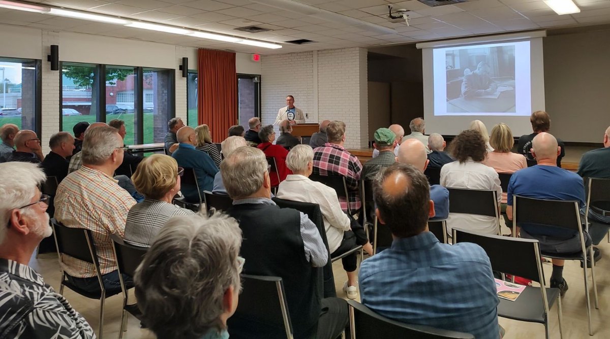 Thank you to everyone who attended the recent talk at the Byron Public Library on O-Pee-Chee by Prof. Mike Dove. #westernu #ldnont