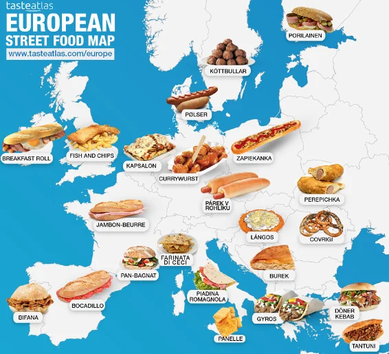 Happy Europe Day! One of the many things we can enjoy, is the diversity of its street food 🙂 en.wikipedia.org/wiki/Europe_Day
