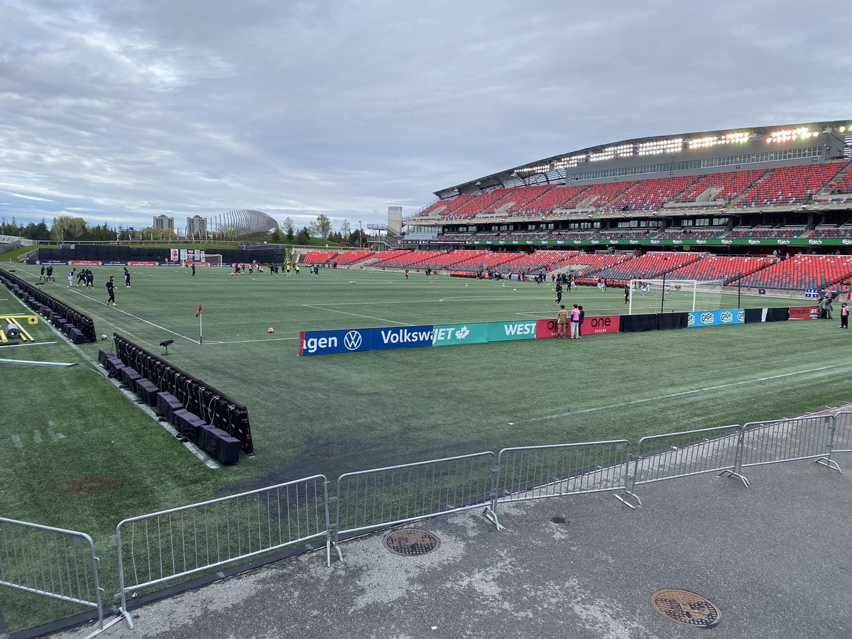 Back at TD Place for #CanChamp

Atlético Ottawa 🔴⚪️ vs 🔱 Pacific FC