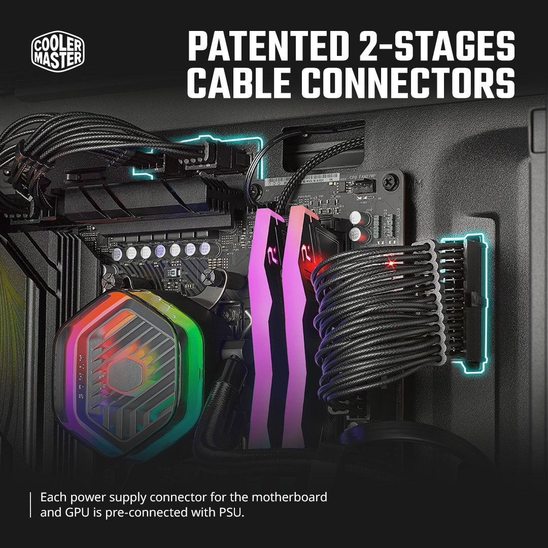Exclusive 2-stage cable connectors? Don't mind if I do!

#td500max #coolermaster #pcgaming #pcbuild #pcmr