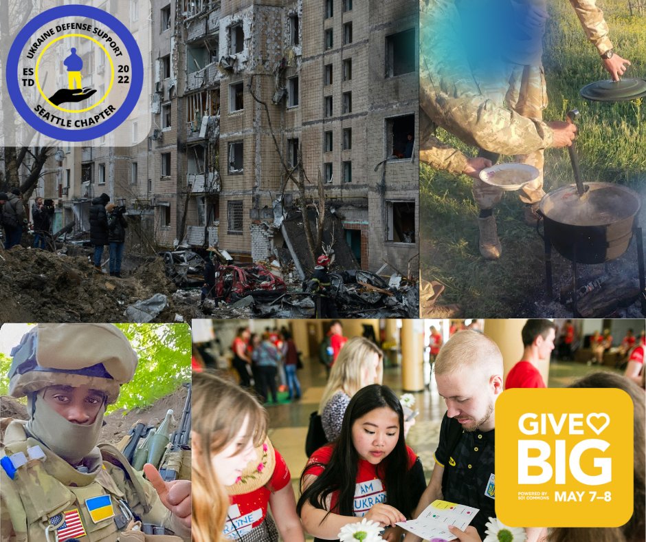 When you #GiveBig to Ukraine Defense Support, you help save lives in Ukraine, and you help save freedom & democracy everywhere! Please join us in helping Ukraine's brave defenders! ukrainedefensesupport.org/donations-to-d…
#Ukraine #Savelives #Savefreedom #StandWithUkraine #GiveBig2024 #GiveBig24