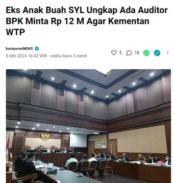 Jika koruptor di negara ini ditangkap, akan menggurita dan melibatkan banyak orang. Kenapa Harun Masiku, kasus eKTP terkesan dilupakan? Karena kasusnya melibatkan banyak pejabat, kalau sampai terbuka, betapa malunya negeri ini...eh gak juga sih, mereka sdh tidak punya malu kok.