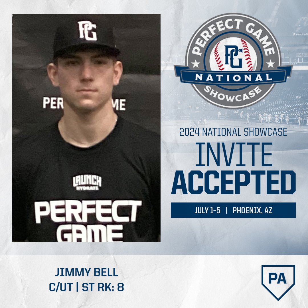 NATIONAL INVITE ACCEPTED Jimmy Bell X #PGNational