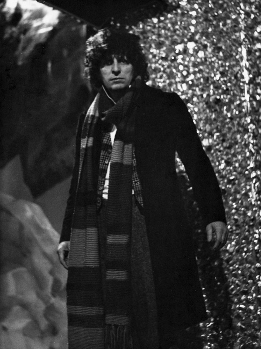Tom Baker during 'The Hand of Fear'. #TomBaker #DoctorWho #FourthDoctor