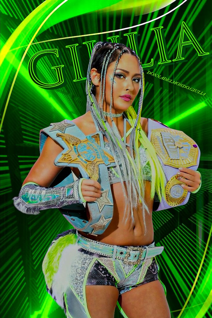I do miss #ジュリア #GreenEnergy Style as of course she looks absolutely Stunning, Gorgeous regardless plus also here's an EDIT🎨 that I made 4 months ago too✨👑🔥💚