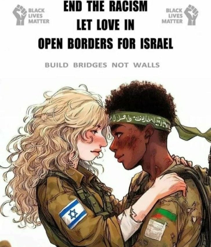 ❤️DAOS UN PIKITO❤️

#EndTheRacism #EndRacism #OpenBorders #Love #RacismIsWrong #BLM #BlackLivesMatter #Israel #Palestine #Gaza