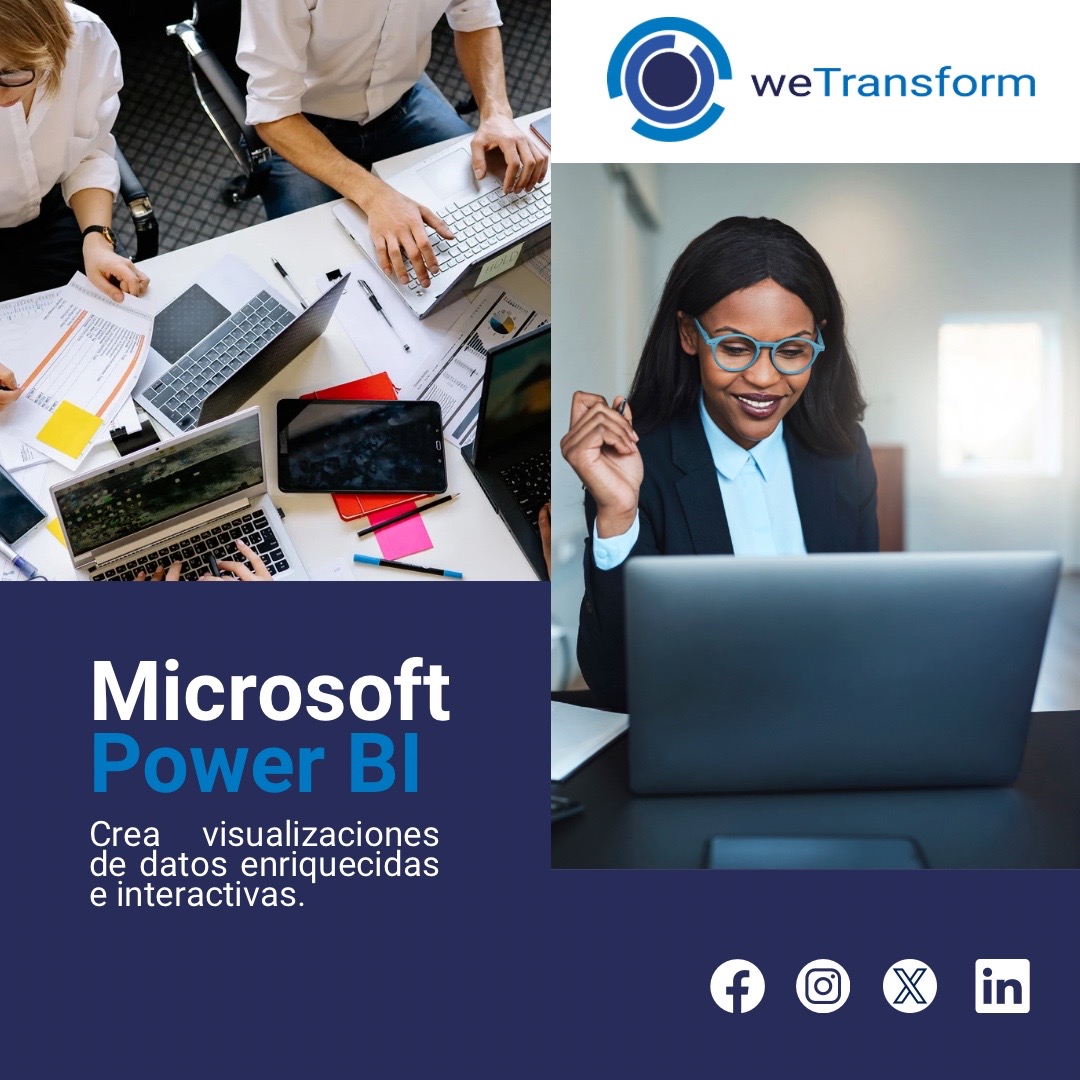 WeTransformmx's tweet image. ¿Quieres tomar decisiones basadas en datos? 💡 Descubre cómo Microsoft Power BIpuede transformar tu negocio. 📊 Solicita una asesoría personalizada con nosotros en wetransform.mx💪 #InteligenciaEmpresarial #PowerBI #WeTransform