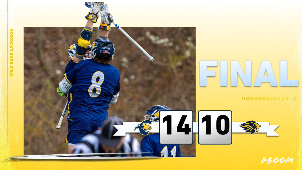 Final! The fellas pick up a huge Founder’s League win on the road against a talented & well-coached Pride squad. Another come-from-behind win & gritty effort down the stretch, anchored by Bryce Privateer ‘26 (4Gs) who gets the game ball. #BOOM @ILPreps @NELaxJournal @laxrankings