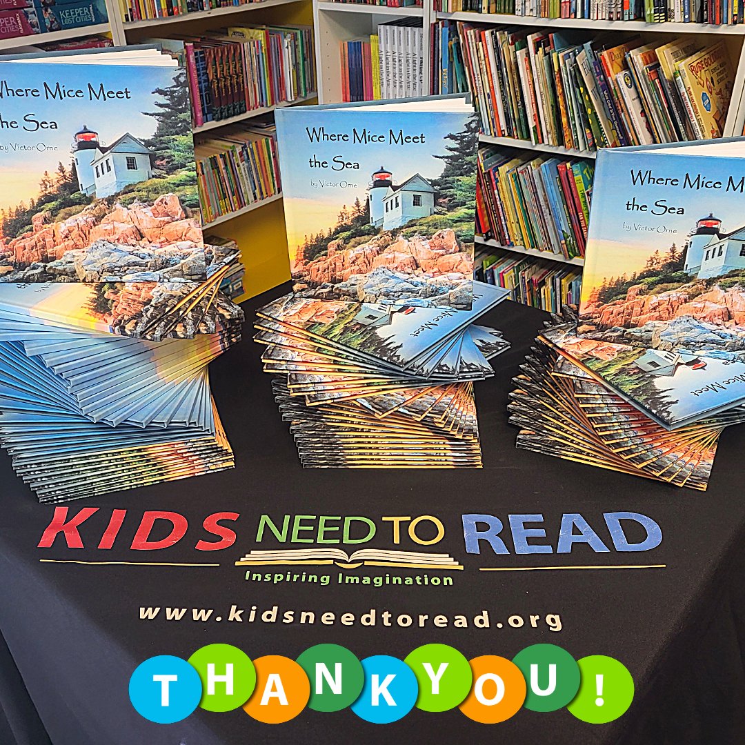 Big thanks to publisher Go Kerplunk for believing in the power of literacy and supporting Kids Need to Read! Your generosity is helping to provide books to children who need them most. 📖💫 

#kidsneedtoread #sharethelove #keepkidsreading
