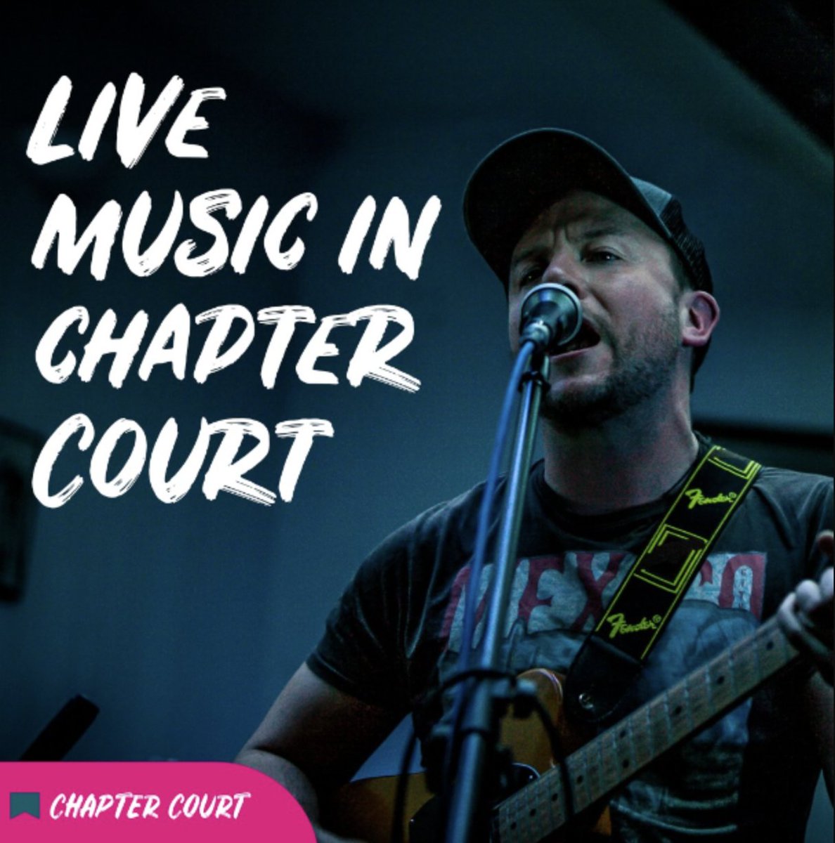 We are pleased to announce that we will have some fantastic acts playing in our new entertainment marquee starting tomorrow! Join us in our undercovered seating area, open until 11 p.m. Thursday through Saturday! #wrexham #chapterCourt #RoughHands #LiveMusic #Wrecsam