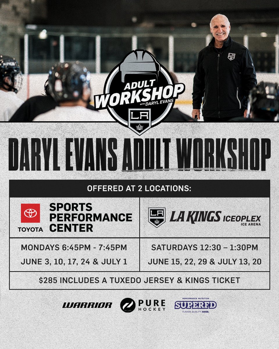 No one better to learn from! Sign up for Daryl Evans' Adult Workshops located in El Segundo or Simi Valley 📲 bit.ly/3vZkwtE