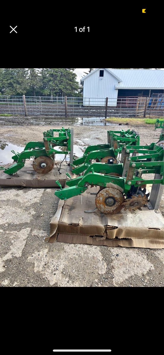 Looking for used planter row units, doesn’t need to be anything fancy. Retweets appreciated!! Pic for attention.