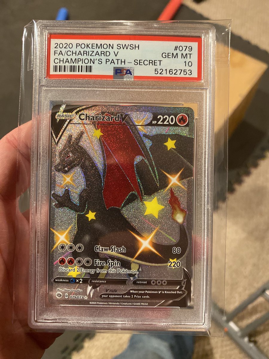 @pikawiz Pulled and graded. When I first started in the hobby.