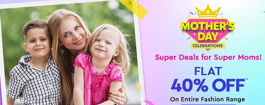 Flat 40% Off On Mom's Fave Fashion Brands @firstcryindia click the link below couponkoz.in/coupons/firstc… and Get the discount of 40% on top fashion brands loved by moms and save more