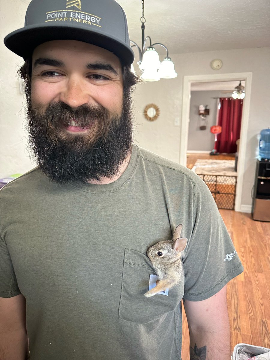 He got that THANG on him