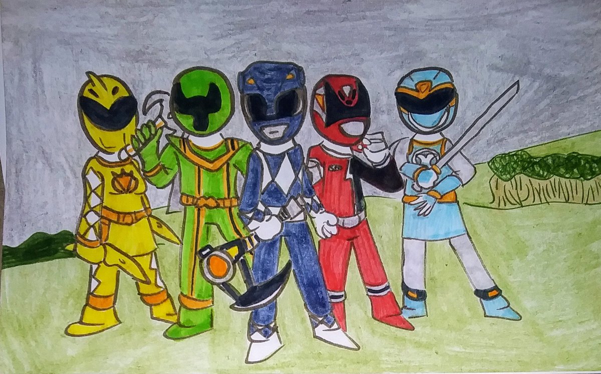 Once A Ranger is the best Disney teamup because no one loses their powers for no reason or gets their memories erased.