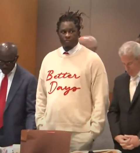 ThuggerDaily's tweet photo. For those asking me about the brand Thug’s been rocking in court the past couple days, it’s a brand called Better Days  

s/o @BETTERDAYSLALLC  🔥🔥 https://t.co/LbfnB6Gl9Z