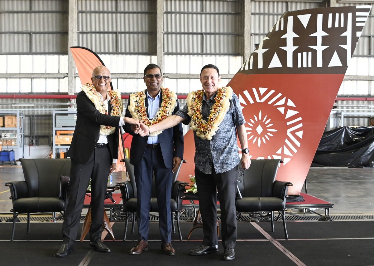 A staggering $1.8billion in revenue has been announced today by @FijiAirways with an unrivalled record Profit Before Income Tax of $131.8 million. This was announced by the Deputy Prime Minister and Minister for Finance @bimanprasad in Nadi.
