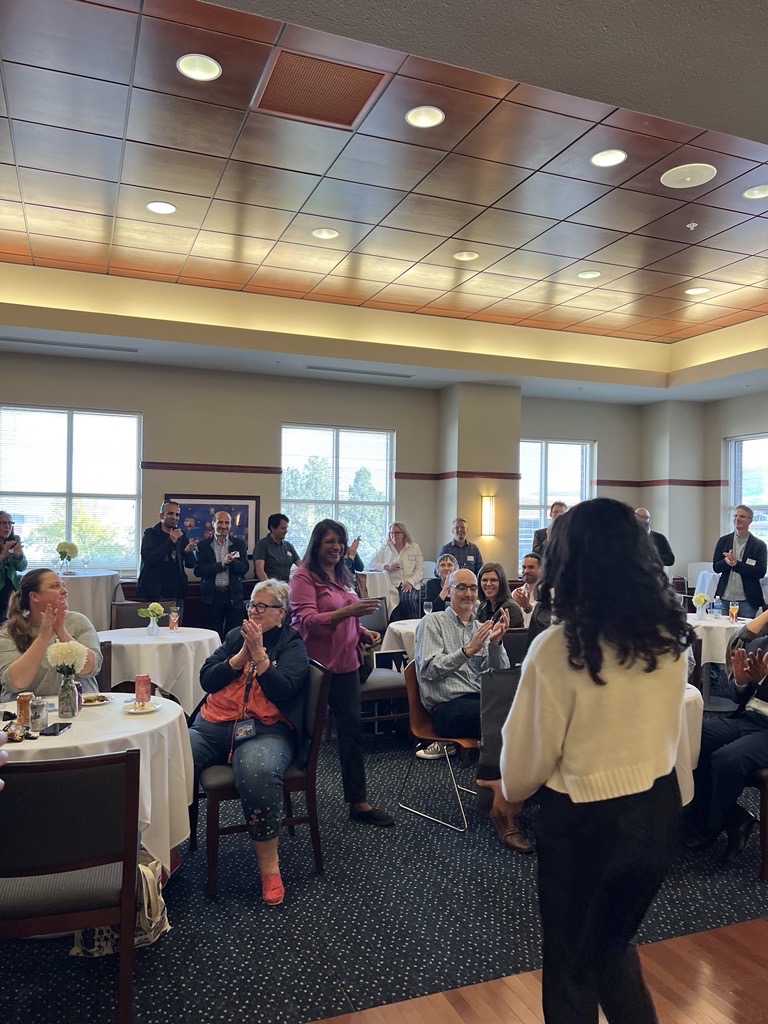 I enjoyed the opportunity to meet and speak with our amazing educators at the @unevadareno during today's Academic Faculty Social. Thank you for another great semester! #GoPack
