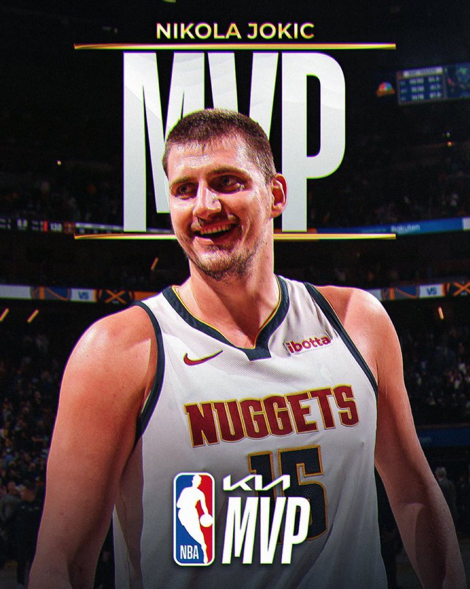 Nikola Jokic wins 3rd NBA MVP