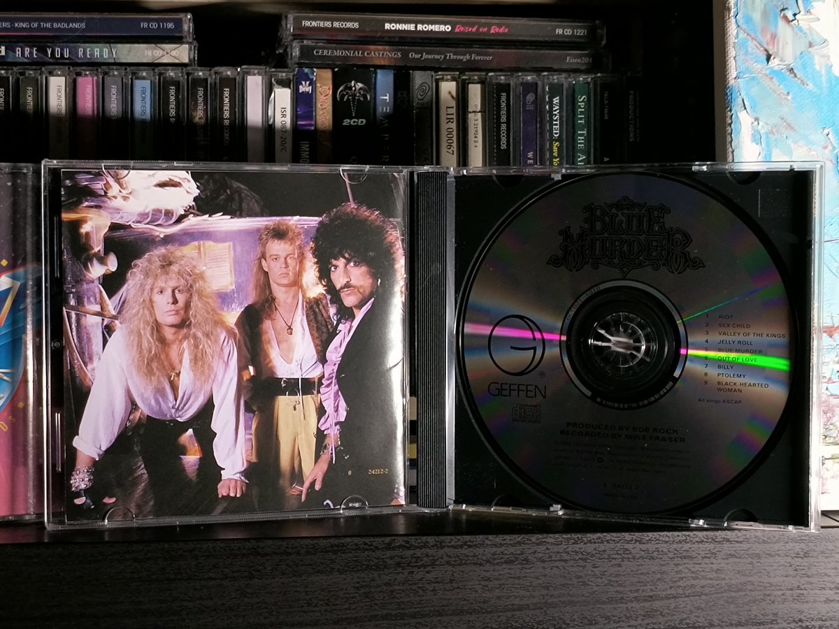 #NowPlaying BLUE MURDER s/t (1989) Splendid studio debut full-length effort by the English power trio! Hard 'n heavy. Supergroup. Top tier! A blend of Whitesnake, Twin Lizzy, Led Zeppelin. Dedicated to the late rock legend, Phil Lynott. 💙 Stream: open.spotify.com/album/2YKZOMLS…