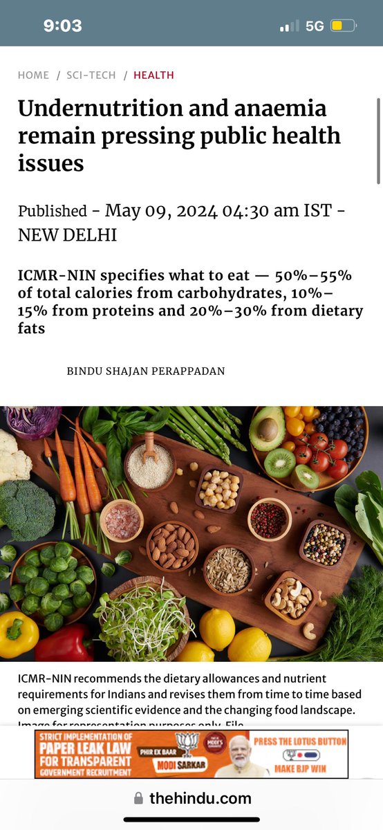 56.4% of total disease burden in India being attributed to unhealthy diets #diets #whatsonurplate