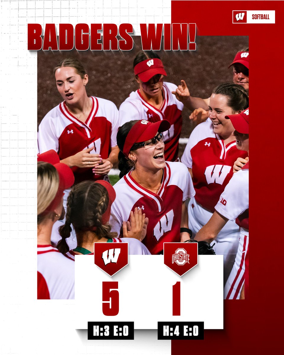 WE'RE MOVING ON ‼️ Wisconsin will take on No. 3 Rutgers tomorrow at 7PM CT on Big Ten Network!