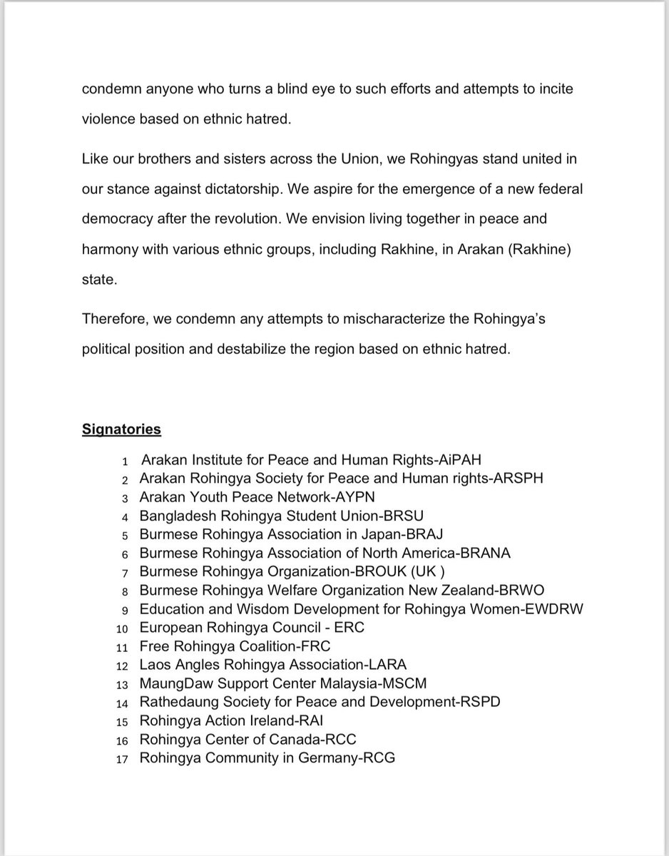 ROHINGYA UNION FOR WOMEN EDUCATION & DEVELOPMENT tweet media