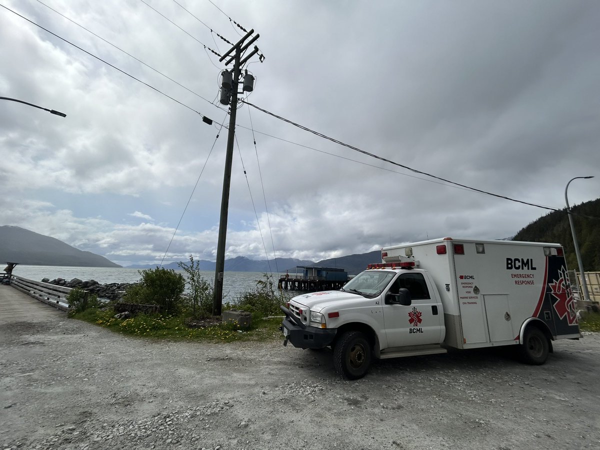 How did we get WAY up here!?? With the #teamBCML ambulance of course. Welcome to Gingolx, BC. Stay tuned for more on this adventure. #roadtrip #GingolxBC #newadventures #onthecoast