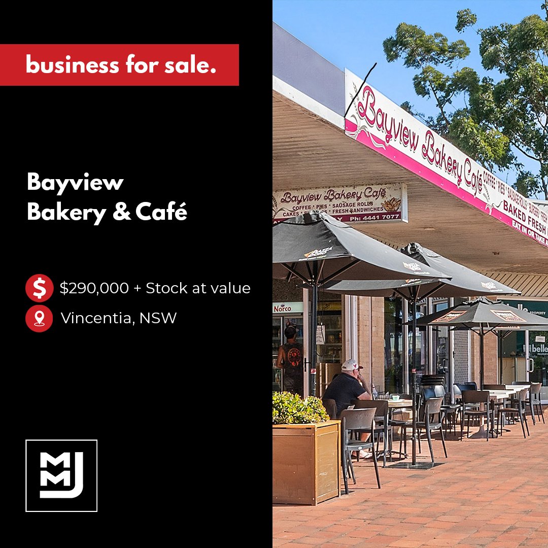 Embrace the chance to lead a beloved business in a stunning location renowned for its natural beauty and vibrant community.

Apply now for a confidential Business Prospectus – bit.ly/3U4iTT7.

#MMJBusinessSales #BusinessForSale #CafeForSale #VincentiaBusiness