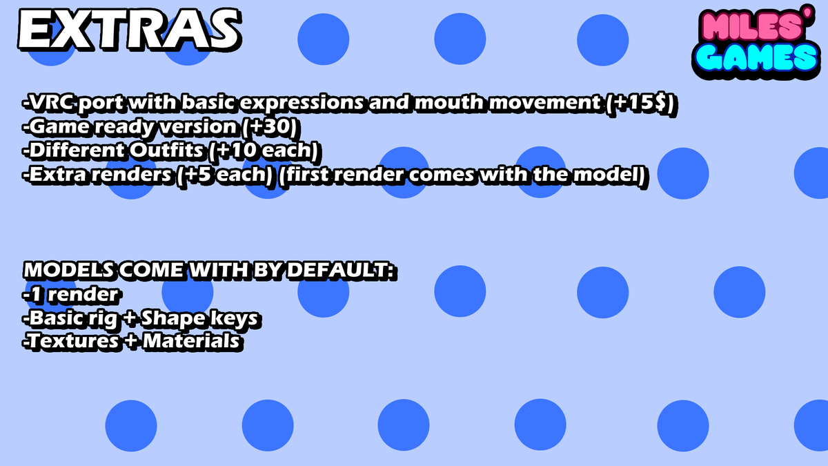MilesFox10's tweet image. Hey everyone! This is going to be very new for me. I'm opening public commissions, and I'll be accepting 4 slots as of now. It will be first come - first served ^^
I may not respond right away, but I will make sure to respond as soon as I can. Also feel free to ask questions!