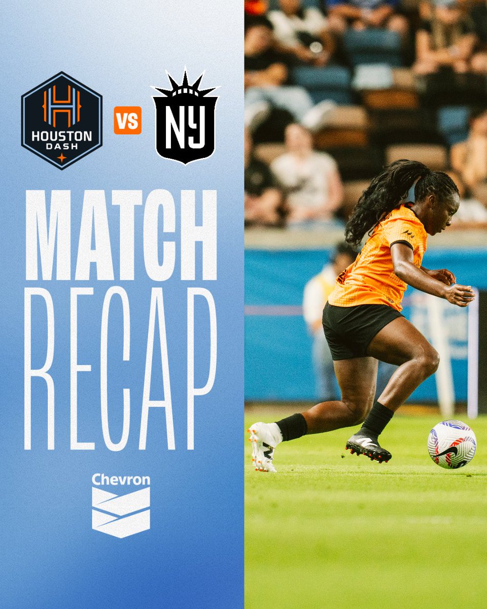 Not our night. bit.ly/3UT3Qwz @ChevronHouston | #HoustonDash