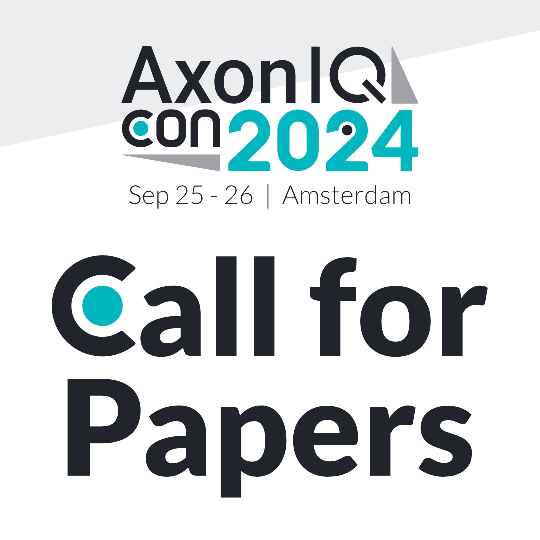 #CallForPapers: Developers, tech managers, architects - share your DDD, CQRS, Event Sourcing experiences at our Sept 25-26 conference in Amsterdam. Submit talk proposals by May 19: hubs.li/Q02wDdqW0 Join the AxonIQ community & showcase your expertise!