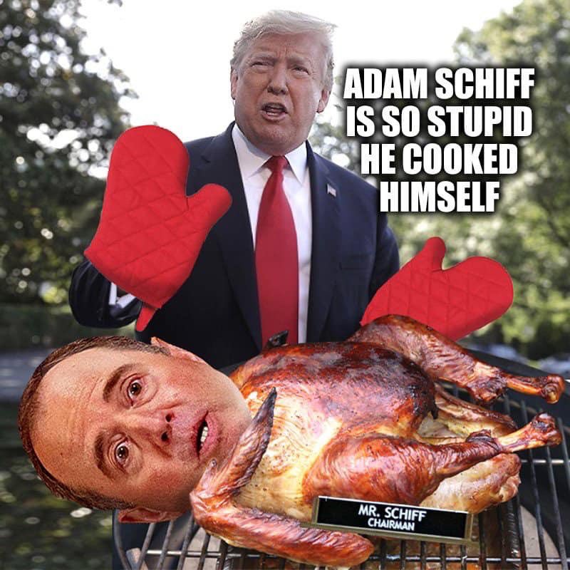 Adam Schiff is fried!