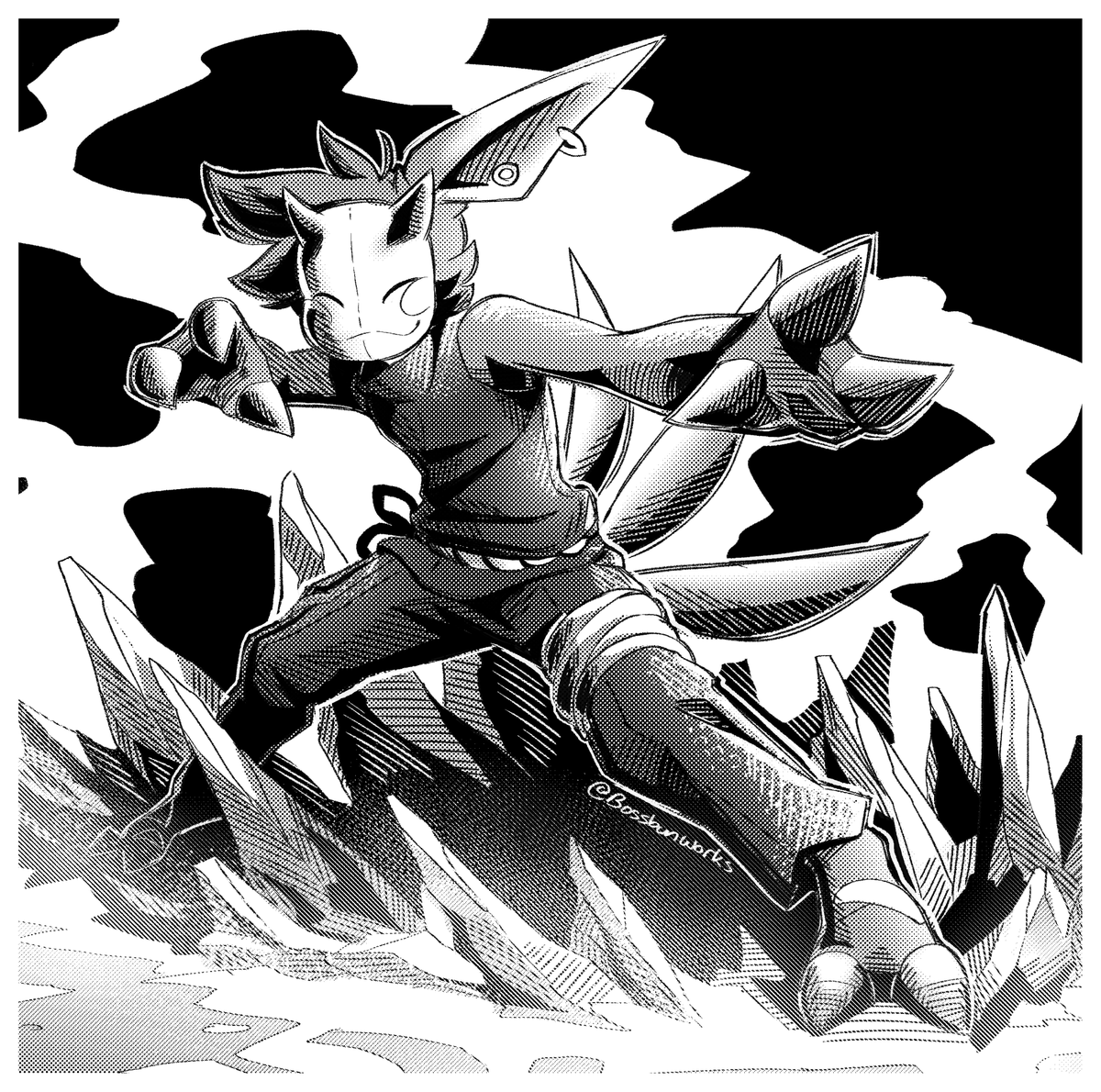 BossBunWorks's tweet photo. Manga Style Comm for @TheVaruna https://t.co/x5KbotGXVt
