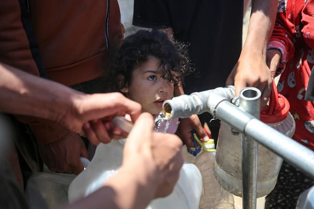 What children have to go through to get water in Gaza