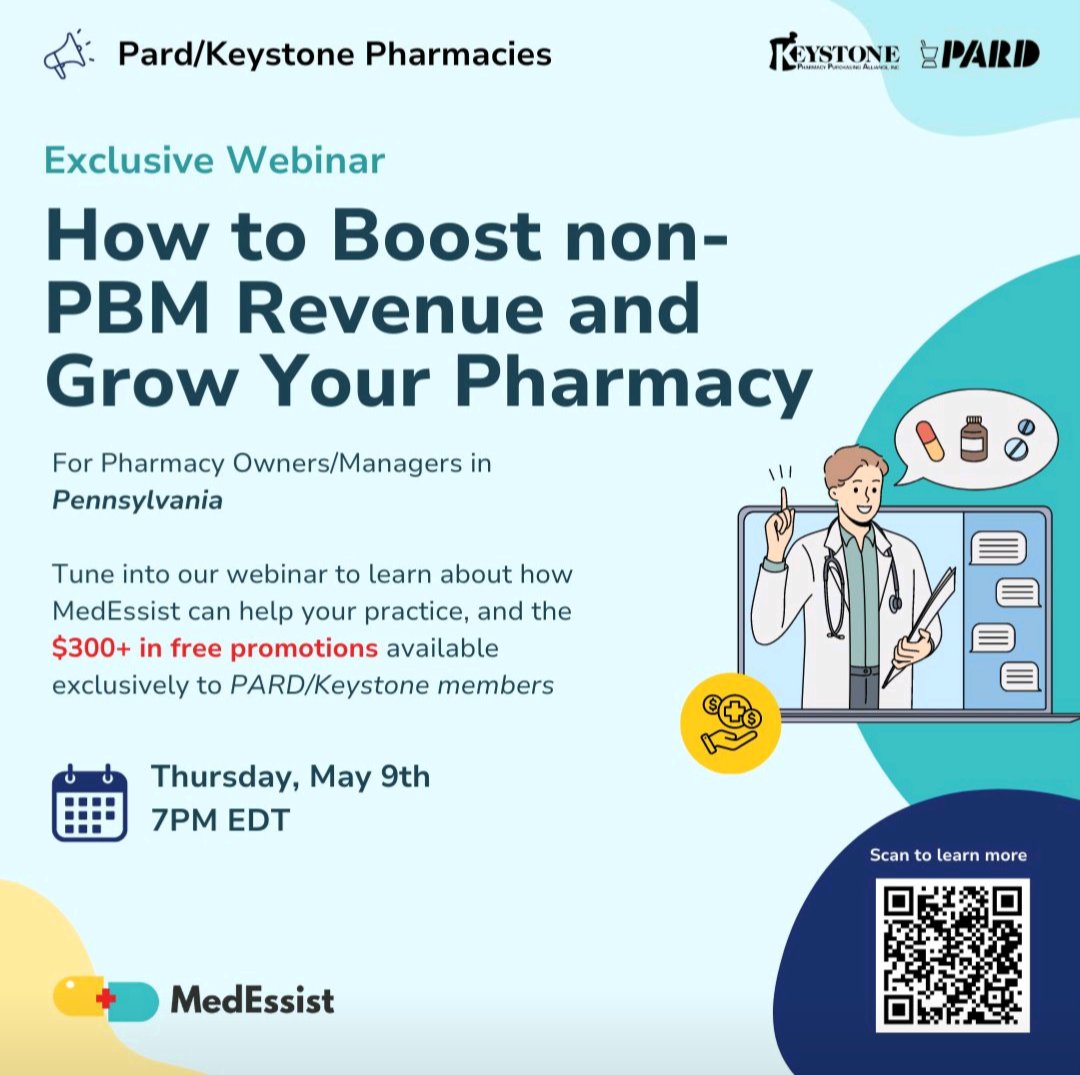 #PennsylvaniaPharmacists we're so ready for you! 
Expansion of care, operational efficiency, clinical AI tooling, ... You name it, we've got it! 

Excited to see you tomorrow! ⚕️🥼🏥
