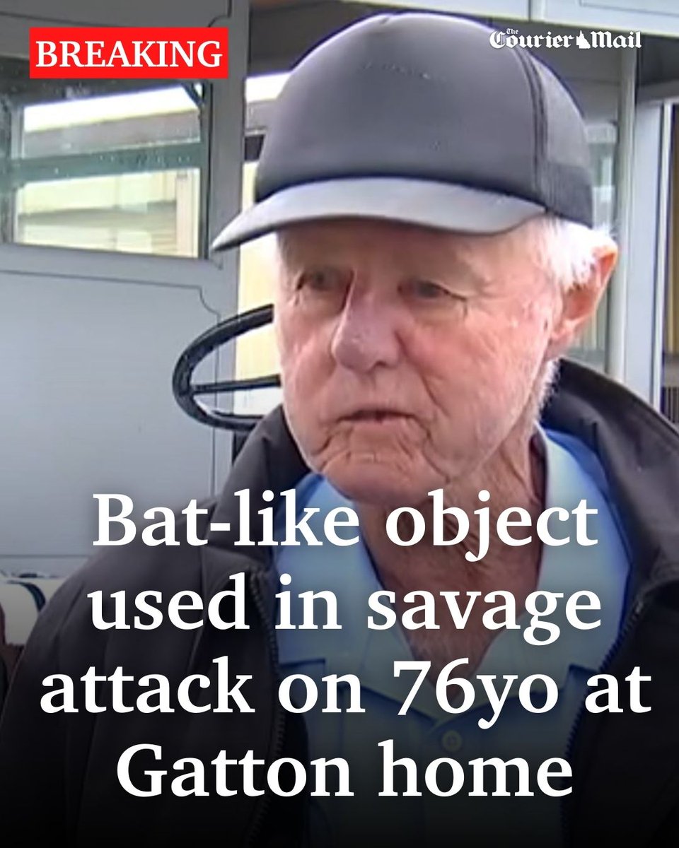 Police reveal bat-like object used in Gatton attack which killed 76-year-old UPDATES: bit.ly/4b65ZvJ