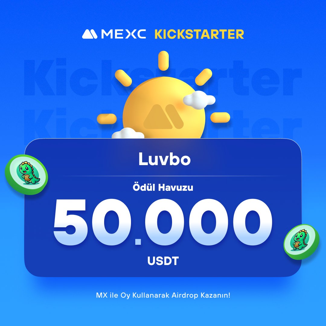 🚀 #MEXCKickstarter - @Luvbopuls $LUVBO Projesi için Oy Kullanın, 50.000 $USDT Airdrop Kazanın! 

🗳️ Oylama Tarihi: 9 Mayıs 2024 07.00 - 10 Mayıs 2024 06.50 

📌 Ayrıntılar: mexctr.info/3QyawyM

#MEXCTürkiye #MXToken #MX #BTC