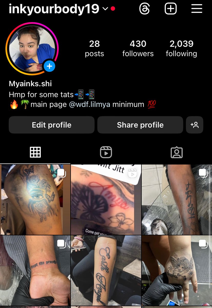 Wdflilmya's tweet photo. Fw my tat page yall I’m in Orlando 
@inkyourbody19 https://t.co/3m42C8P1DR