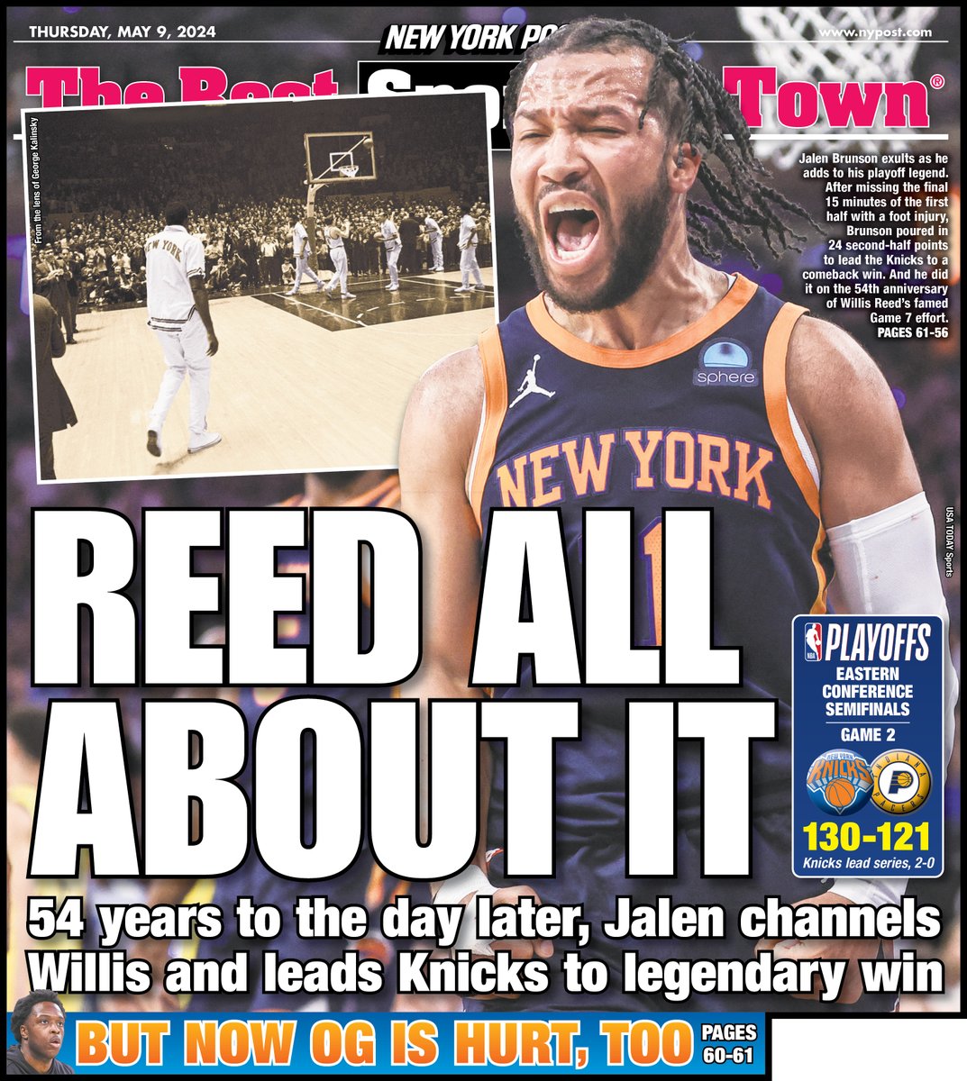 The back page: REED ALL ABOUT IT trib.al/Z99StTH
