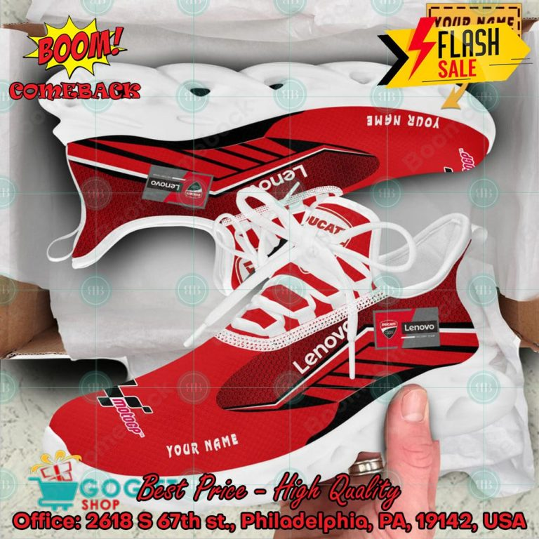 Ducati Lenovo Team 2024 Personalized Name Max Soul Sneakers
Link to order: boomcomeback.com/product/ducati…
#DucatiLenovoTeam #MaxSoulShoes #sneakers