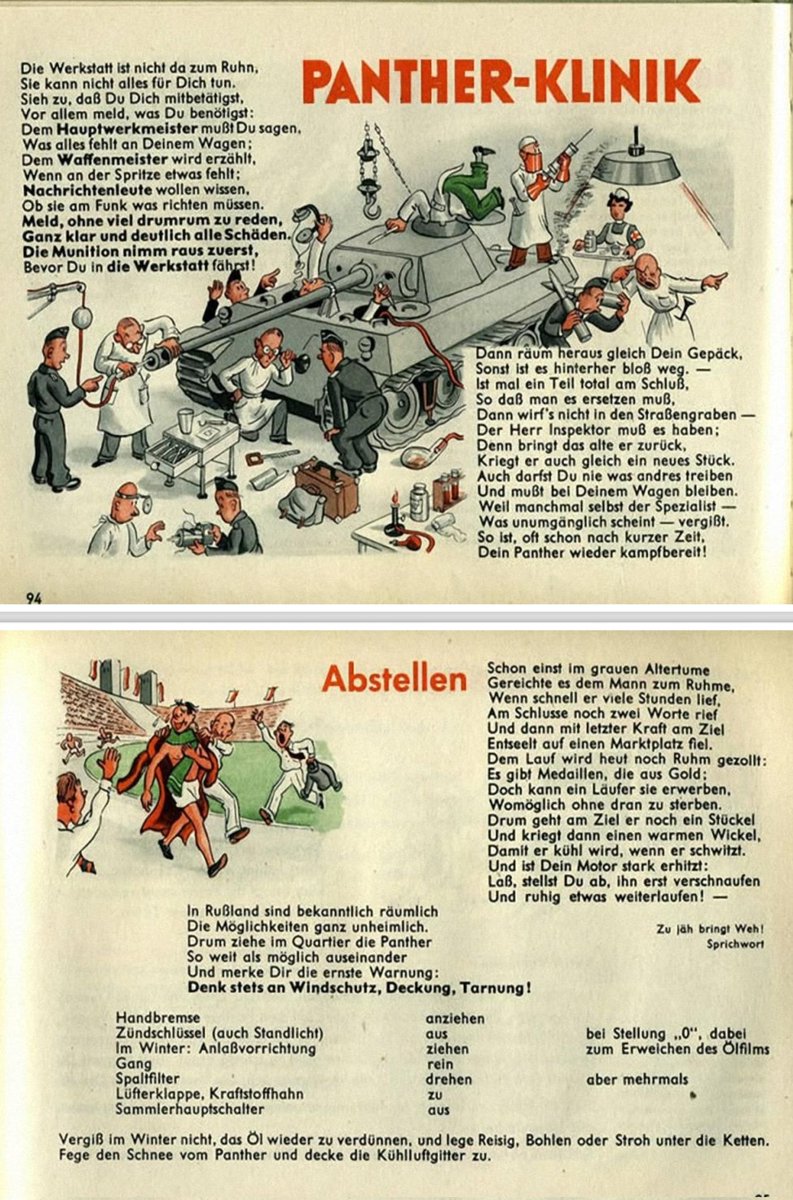 Handbücher der Wehrmacht einfach wyld. Sowohl Text, als auch Illustrationen und Layout.
