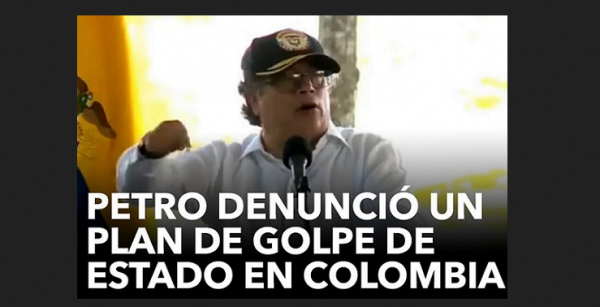 Un golpe blando (Lawfake) en Colombia está en marcha, denuncia el Presidente Gustavo Petro. Su restablecimiento de relaciones con Venezuela, su interés en sumarse a los BRICS, o su ruptura con Israel por el genocidio en Palestina, incómoda a la oligarquía y al imperio.